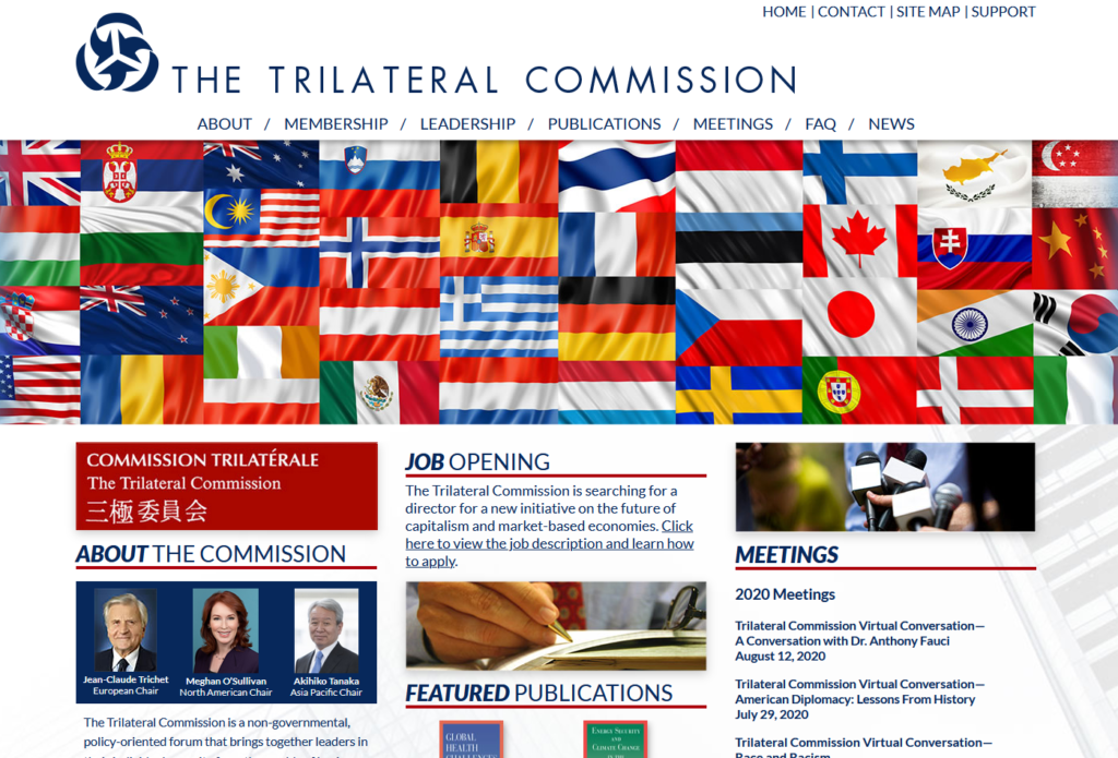 Trilaterale Kommission Homepage